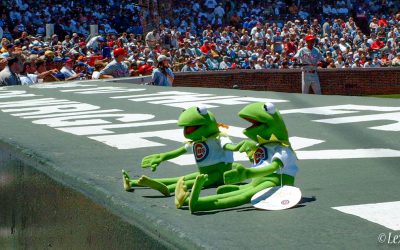 Kermit the Frog Beanie-Baby Day, Wrigley Field—Chicago, Illinois-2002
