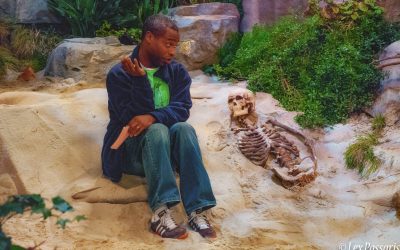 Phill chats with a friend-Hollywood Center Studios-Hollywood, California-2009