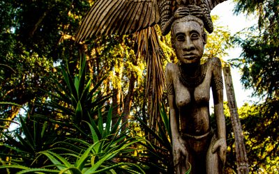 Papua New Guinea Sculpture Garden, Stanford, CA-2019