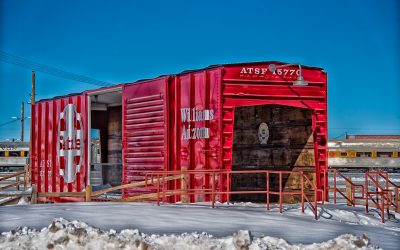 I wonder if this was ever the third boxcar on the midnight train?